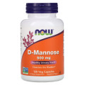 NOW D-Mannose, Д-Манноза 500 мг - 120 капсул NOW D-Mannose, Д-Манноза 500 мг - 120 капсул
